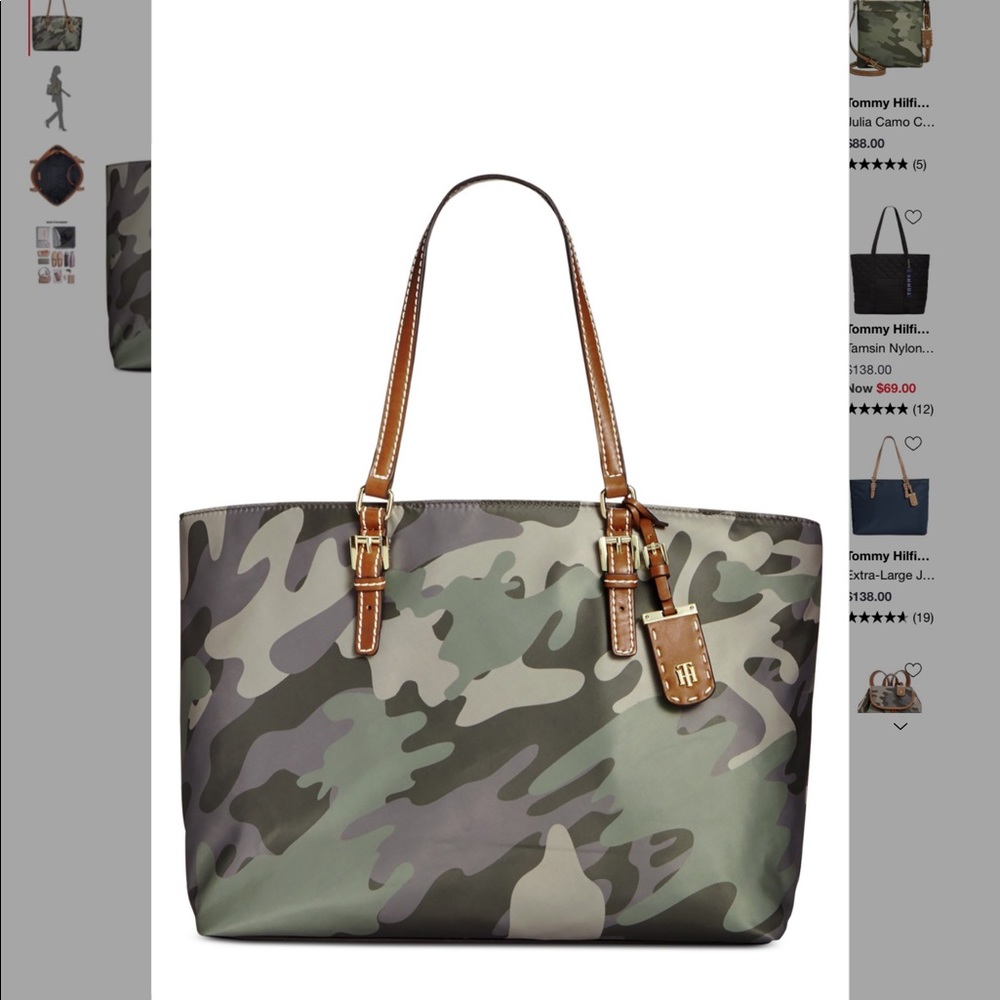 Tommy Hilfiger Julia Camo Tote